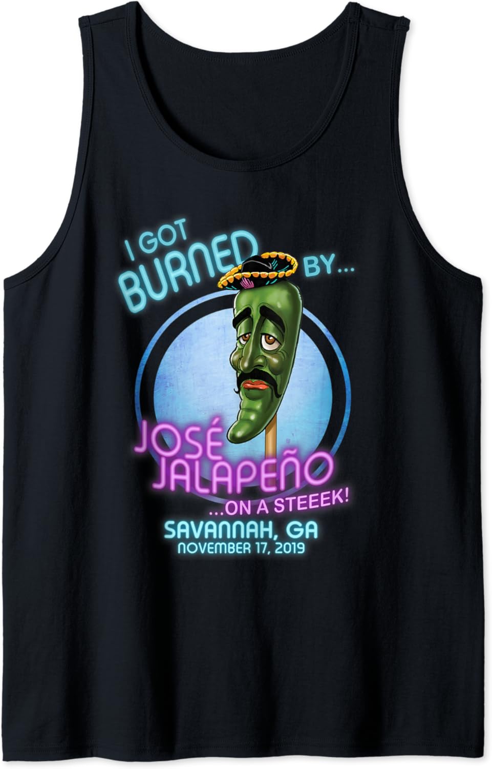 Jose Jalapeno On A Stick Savannah, GA Tank Top Clothing, Shoes & Jewelry Jose Jalapeno On A Stick Savannah, GA Tank Top Clothing, Shoes & Jewelry